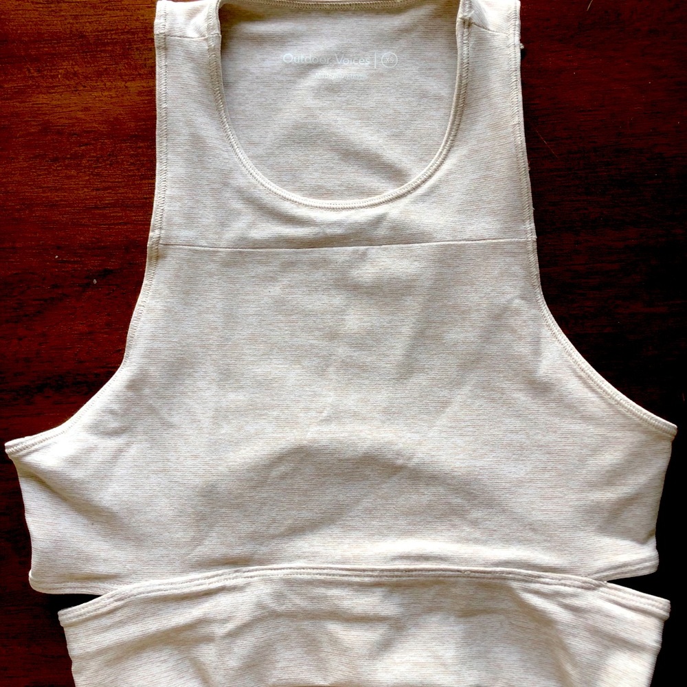 Outdoor voices size XS crop top/bra